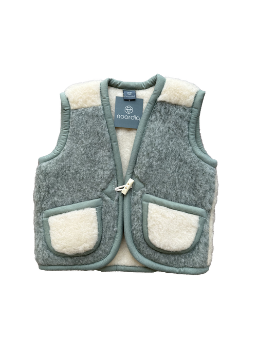 Merino Wollen Kinder Gilet | Noordiq